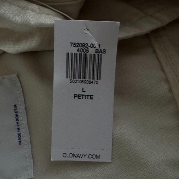 NEW Old Navy Cinched-Waist Utility Jacket Women's Size Large Petite - Picture 5 of 9